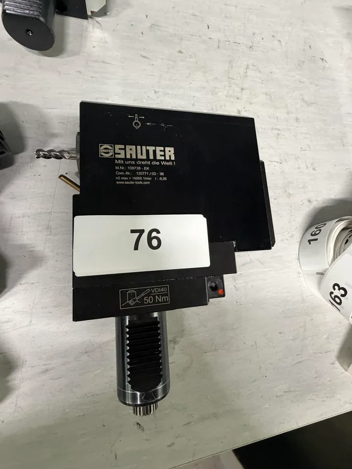 Sauter Trifix Fräsaufnahme
